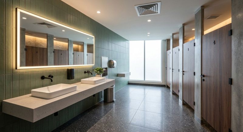 Industrial Bathroom Renovation in Longmont, CO